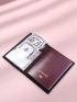 Marble Pattern Passport Case