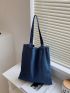 Minimalist Shoulder Tote Bag