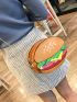 Hamburger Design Chain Novelty Bag