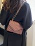 Mini Minimalist Chevron Flap Square Bag