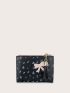 Butterfly Decor Tassel Charm Ditsy Floral Purse