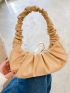 Ruched Shoulder Bag