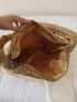 Quilted Pattern Shoulder Bag