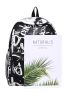 Graffiti Print Functional Backpack