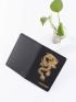 Letter & Dragon Graphic Passport Case