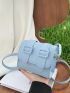 Mini Cartoon Embossed Flap Crossbody Bag