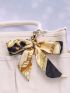 Scarf Bow Tie Design Bag Charm
