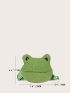 Mini Cartoon Frog Graphic Novelty Bag