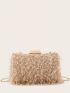 Mini Fluffy Chain Evening Bag