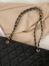 Quilted Chain Tote Bag