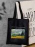 Landscape Graphic Shopper Bag