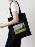 Landscape Graphic Shopper Bag