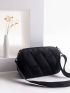 Minimalist Quilted Crossbody Bag