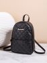 Minimalist Quilted Classic Backpack