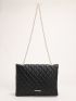 Quilted Chain Square Bag