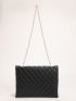 Quilted Chain Square Bag