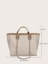 Minimalist Large Capacity Tote Bag