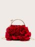 Flower Decor Evening Bag