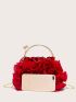 Flower Decor Evening Bag