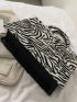 Zebra Striped Pattern Tote Bag
