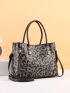 Leopard Pattern Square Bag