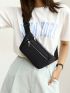 Mini Zip Front Sling Bag