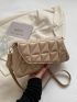 Quilted Flap Crossbody Bag