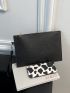 Geo Graphic Clutch Bag