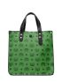 Letter Pattern Top Handle Bag With Square Bag