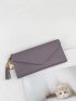 Tassel & Heart Decor Long Wallet