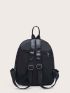 Mini 3pcs Zip Front Backpack Set