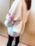 Mini Minimalist Fluffy Crossbody Bag