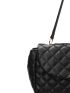 Quilted Flap Baguette Bag