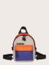 Mini Color Block Backpack