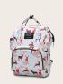 Cartoon Graphic Functional Backpack