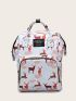 Cartoon Graphic Functional Backpack