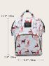 Cartoon Graphic Functional Backpack