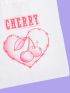 Sweetness Cherry Graphic Shopper Bag