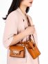 Mini Double Pocket Flap Belt Bag