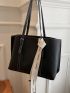 Knot Decor Large Capacity Tote Bag