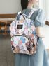 Cartoon Graphic Large Capacity Backpack