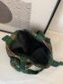 Tartan Large Capacity Tote Bag