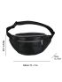 Large Capacity Zipper Fanny Pack