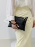 Minimalist Tassel Decor Clutch Bag