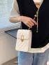 Mini Quilted Flap Chain Phone Bag