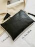 Minimalist Tassel Decor Clutch Bag