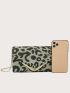 Leopard Pattern Chain Square Bag