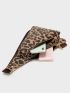 Mini Leopard Pattern Sling Bag