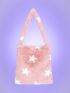 Sweetness Star Graphic Shoulder Bag