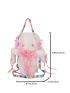 Mini Rabbit Design Fluffy Shoulder Bag